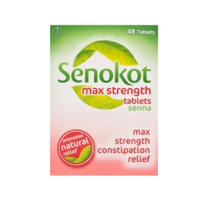 Senokot Max Strength Constipation Relief x48 tablets